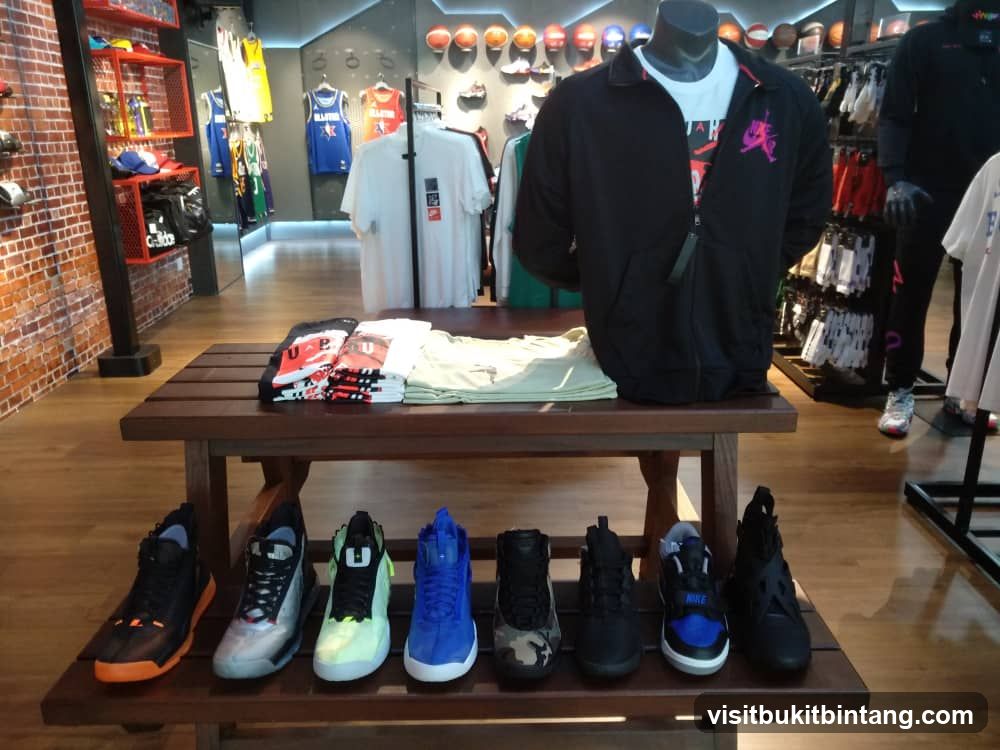 Sports Apparel and Footwear Display