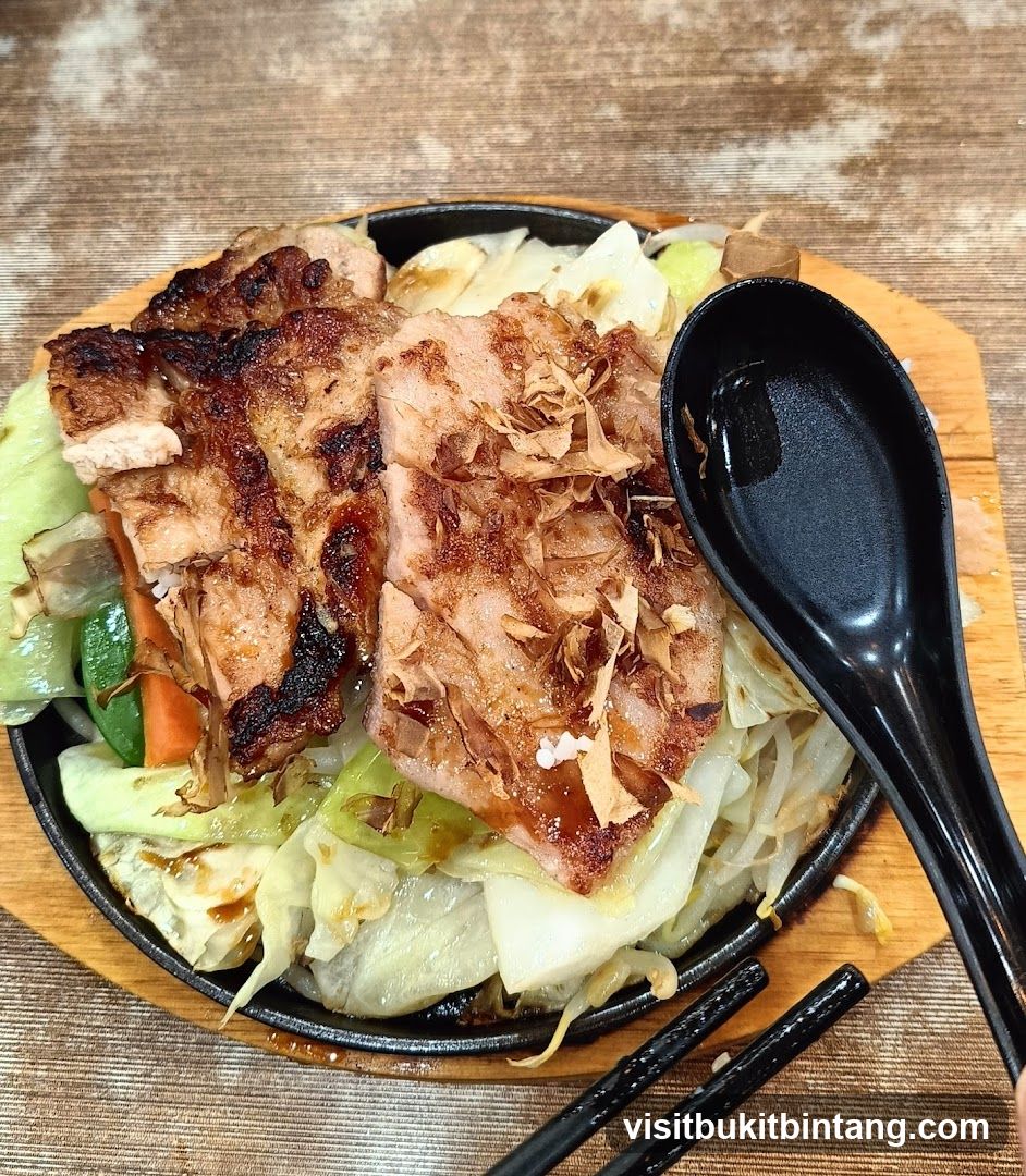 Sizzling Pork Dish
