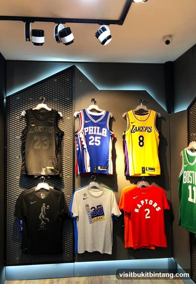 Sports Apparel Display