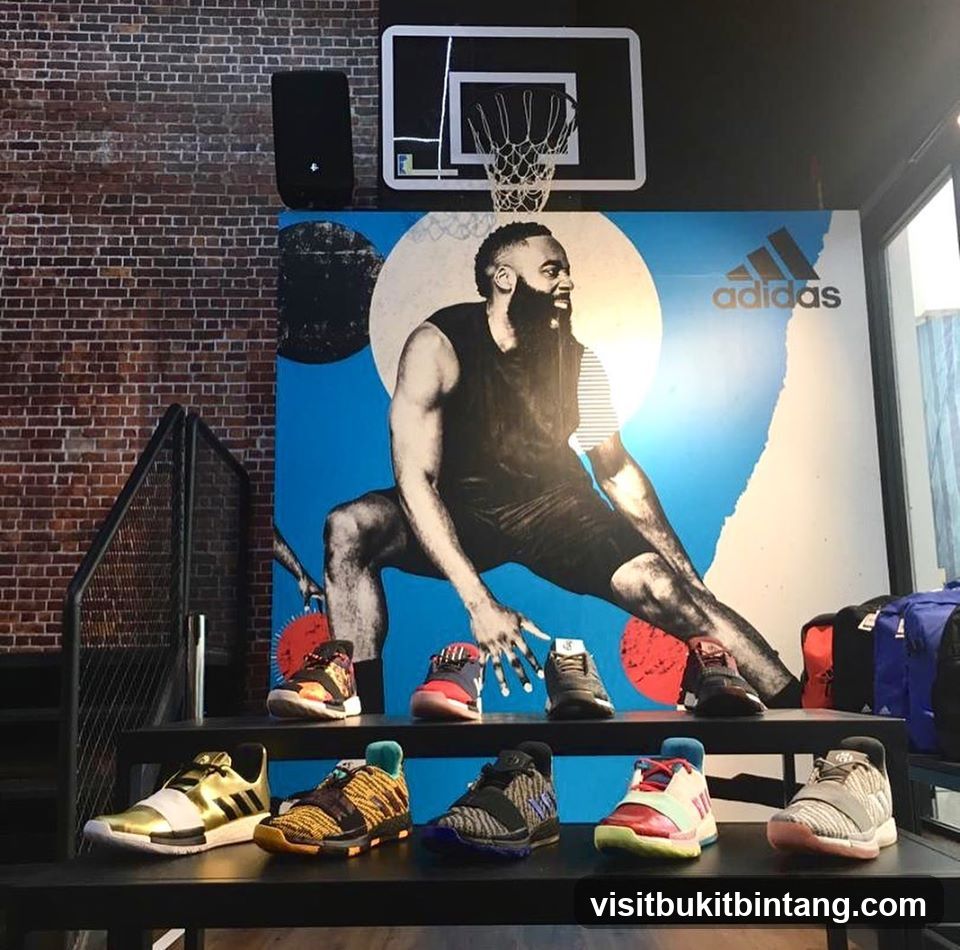 Adidas Basketball Display