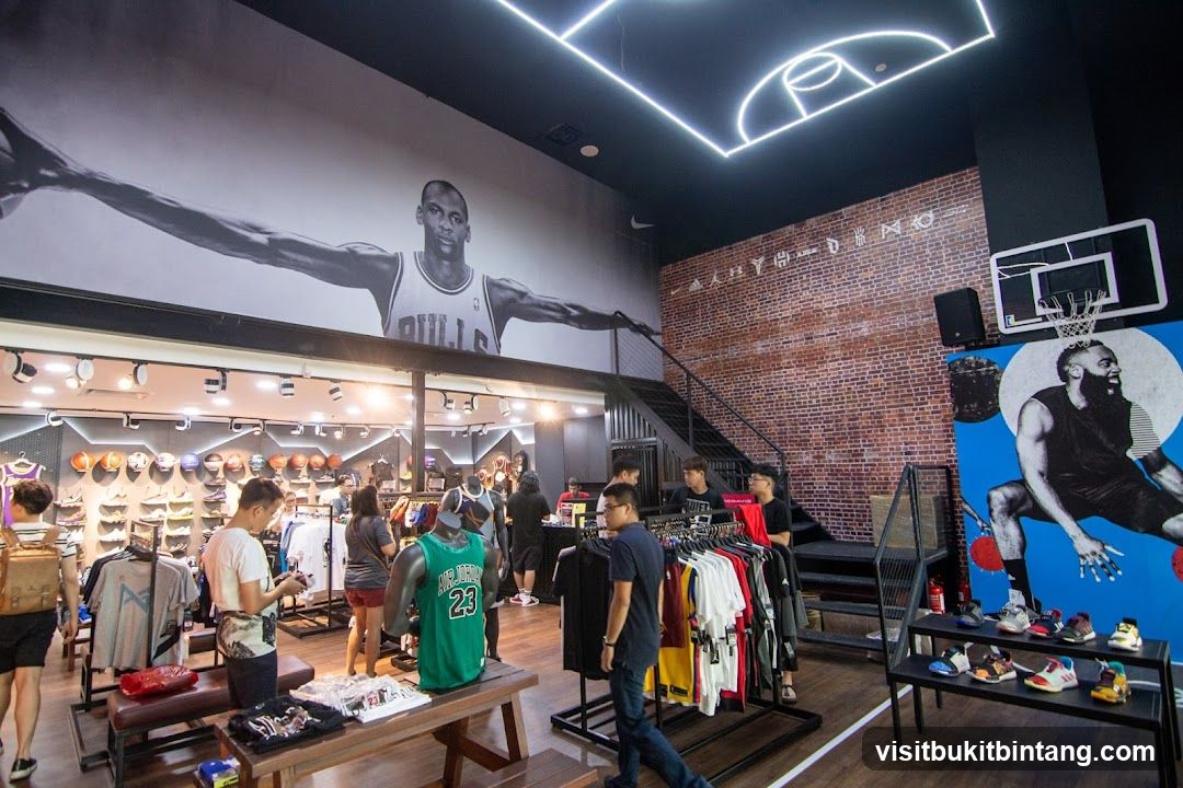 Basketball Apparel Store Interior