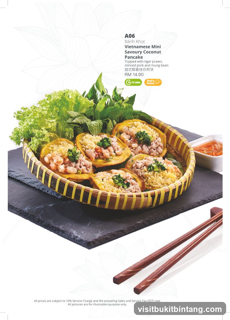 Vietnamese Mini Savoury Coconut Pancake