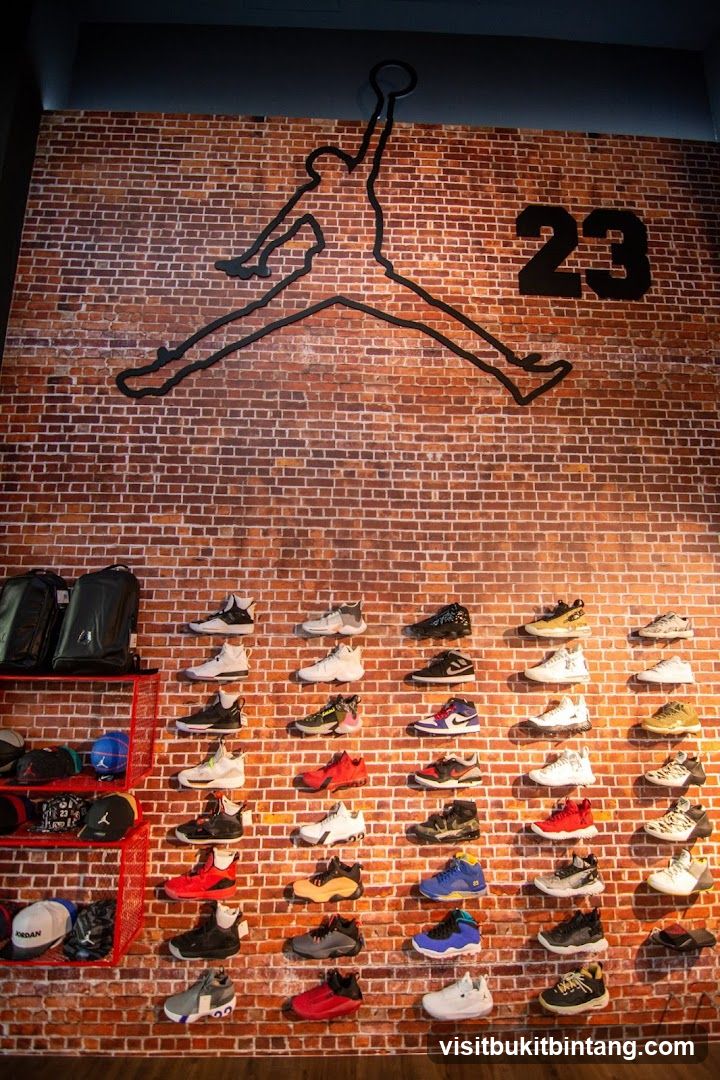 Jordan Shoe Display