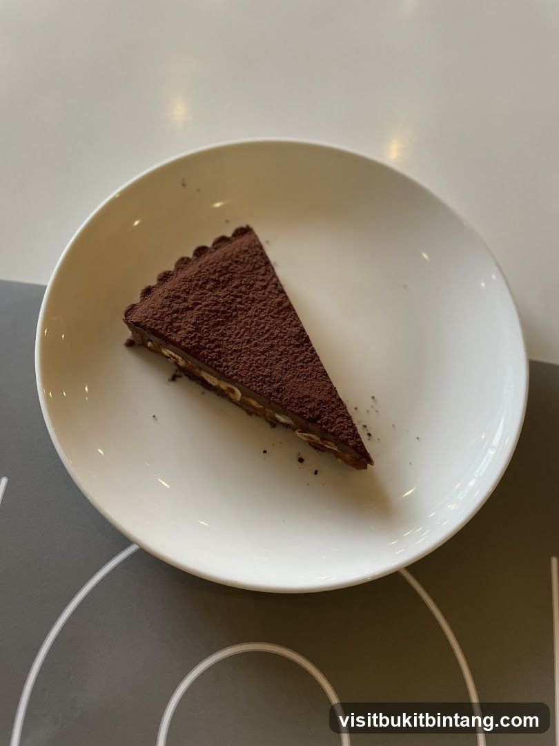 Chocolate Tart Slice