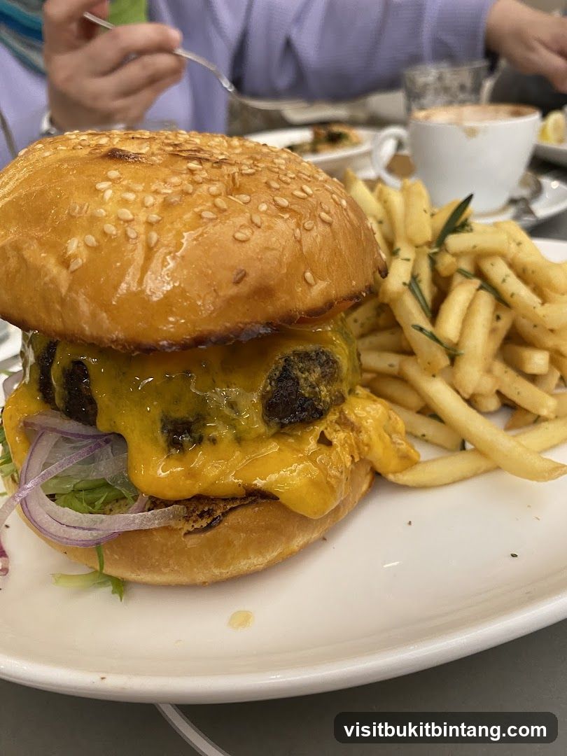 Cheeseburger and Fries