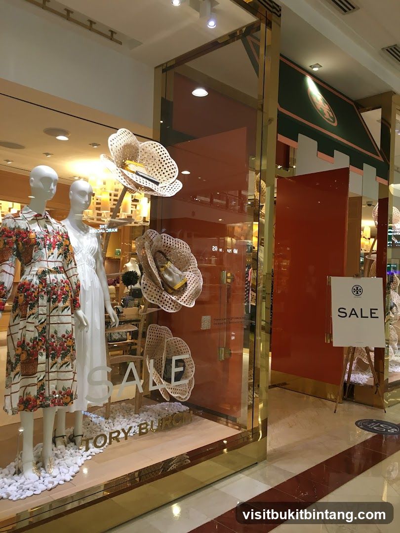 Tory Burch Storefront Display