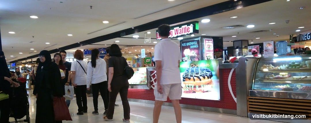 Food stall in a mall