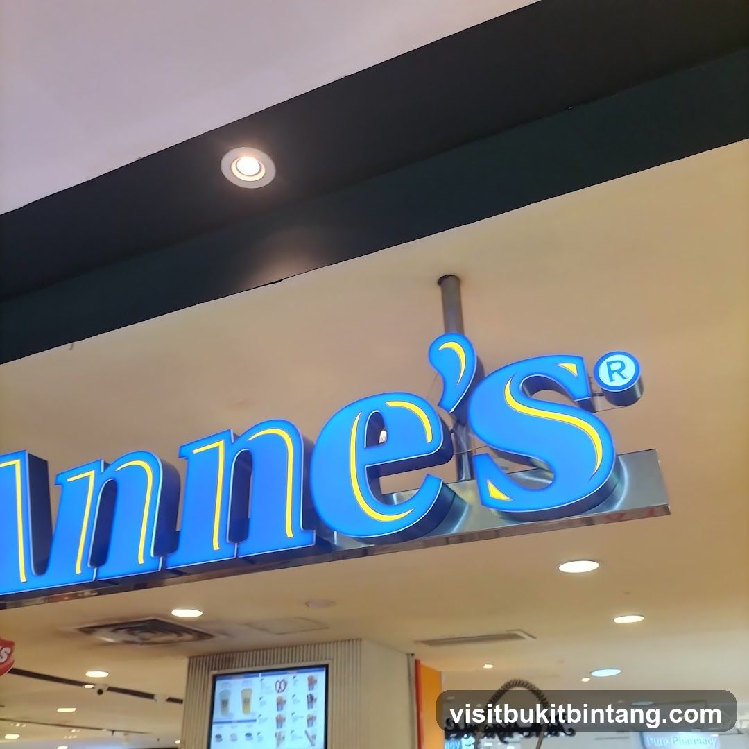 Auntie Anne's Signage