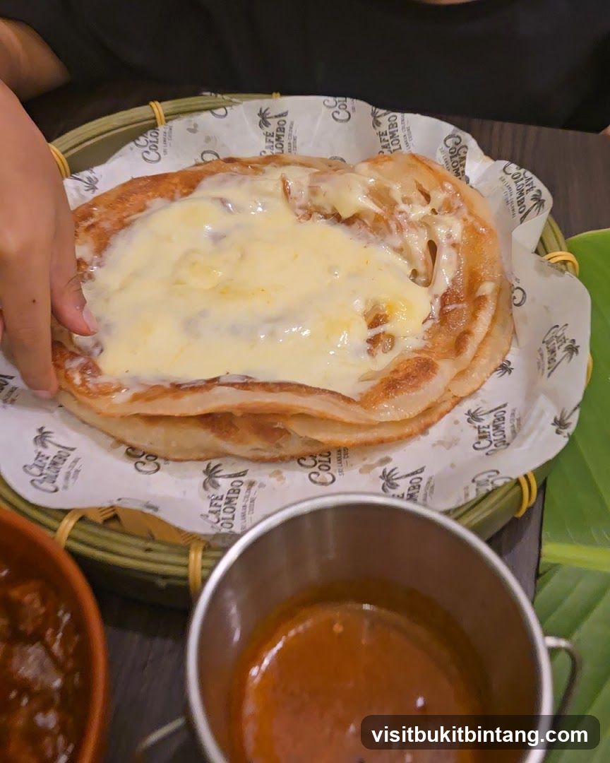 Roti with Cheese