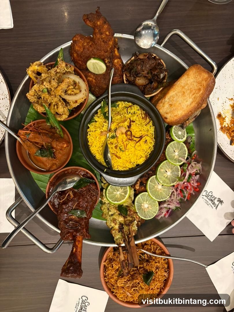 Sri Lankan Feast Platter