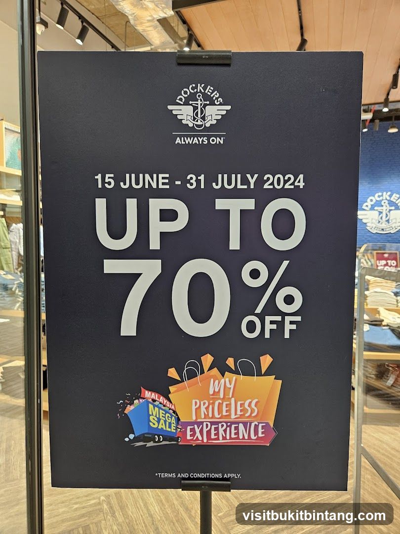 Dockers Sale Poster