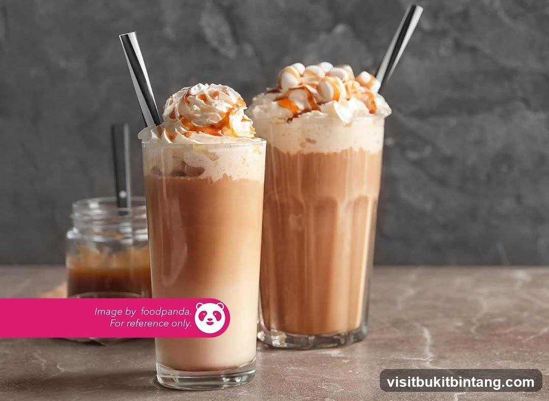 Caramel Iced Coffee Drinks