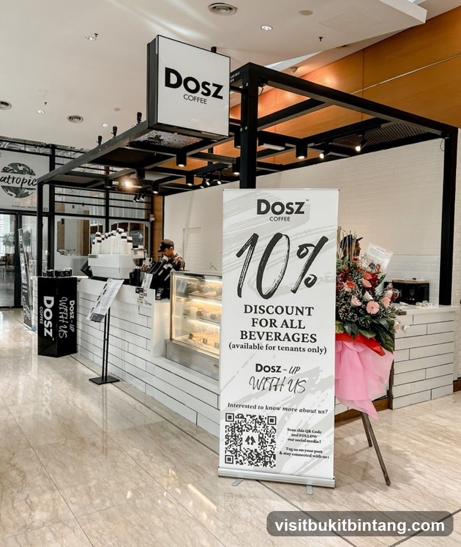 Dosz Coffee Discount Banner
