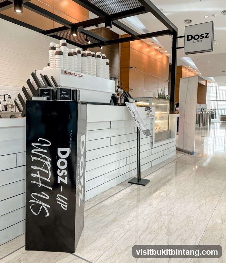 DOSZ Coffee - Menara 1 Sentrum