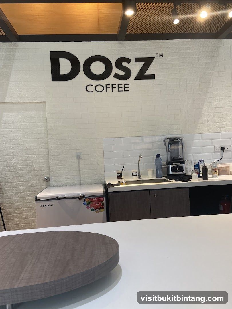 DOSZ COFFEE Counter