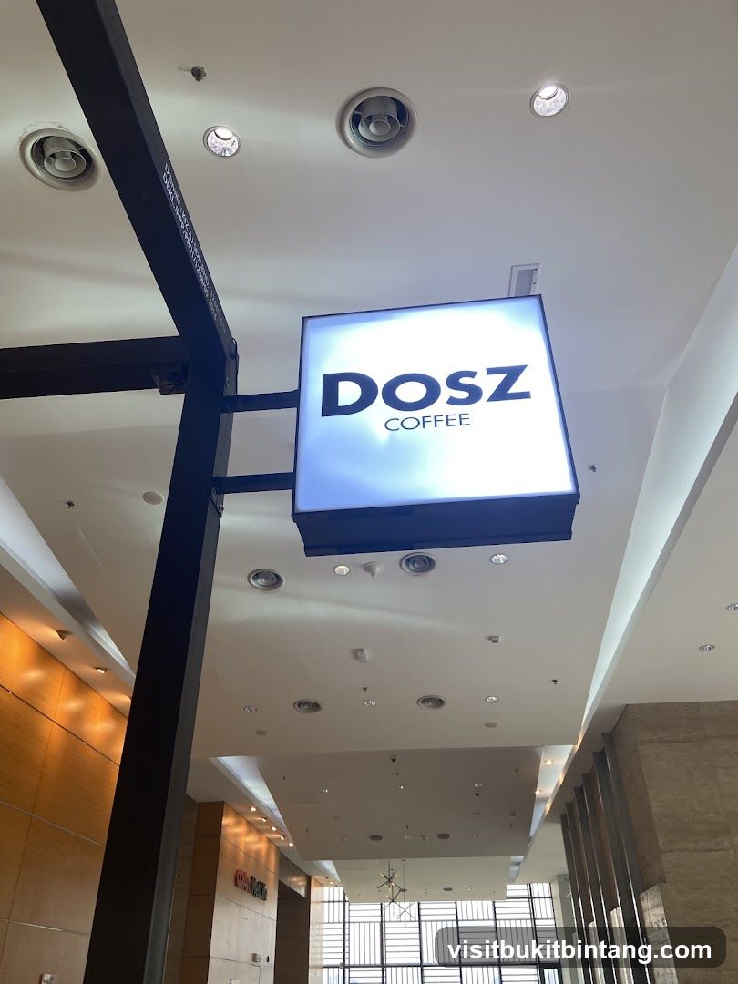 Dosz Coffee Sign