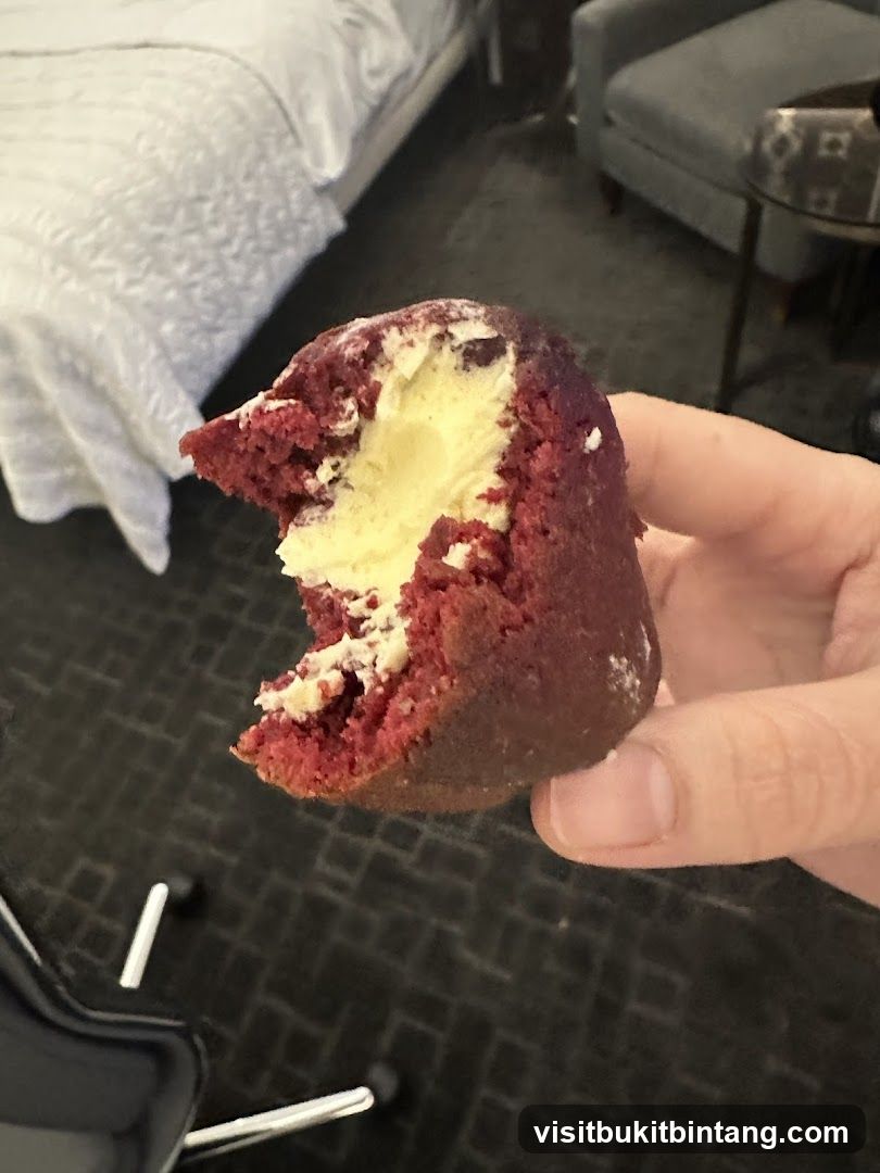 Red Velvet Cookie with Cream Filling