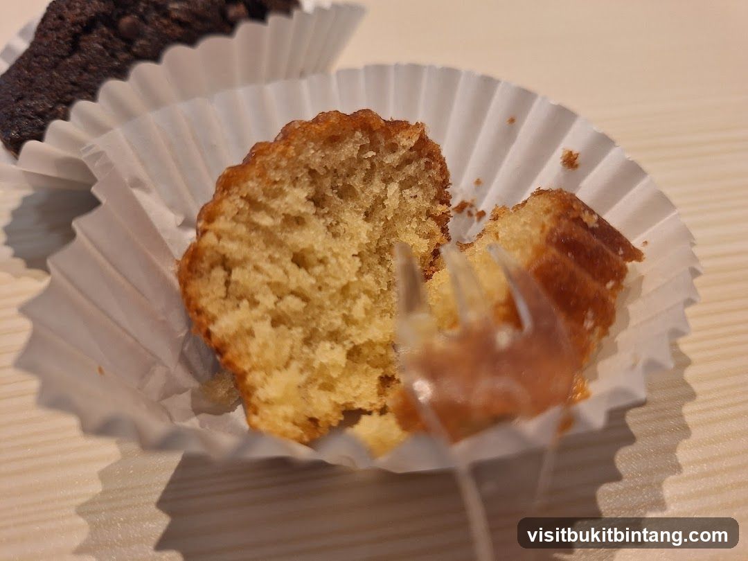 Muffin with Fork