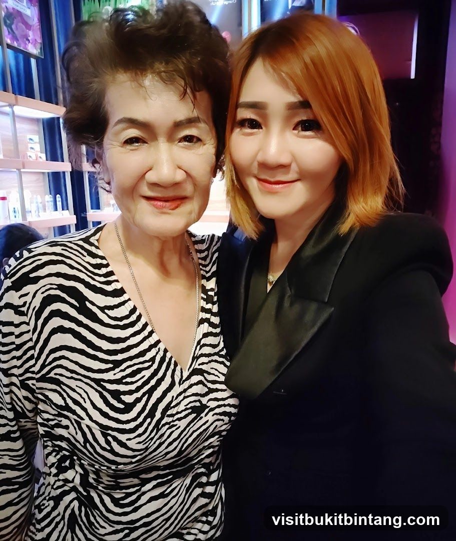 Two women posing for a photo
