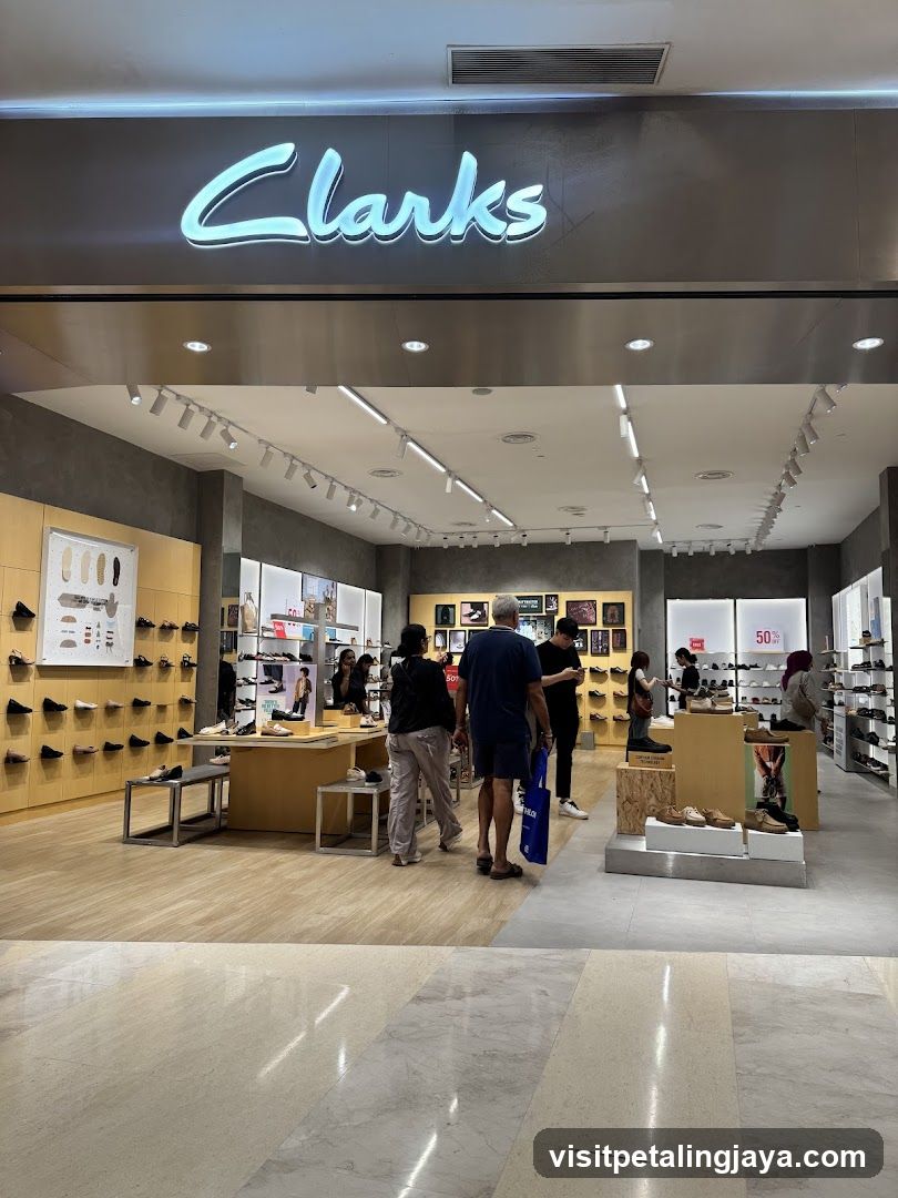 Clarks Shoe Store Interior