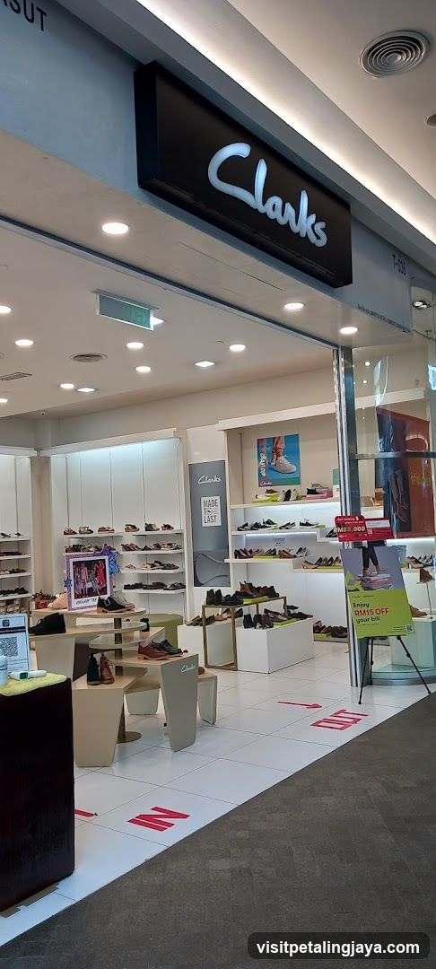 Clarks Shoe Store Interior