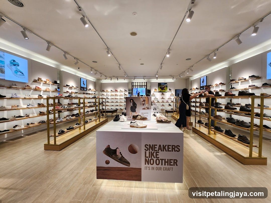Shoe Store Interior Display