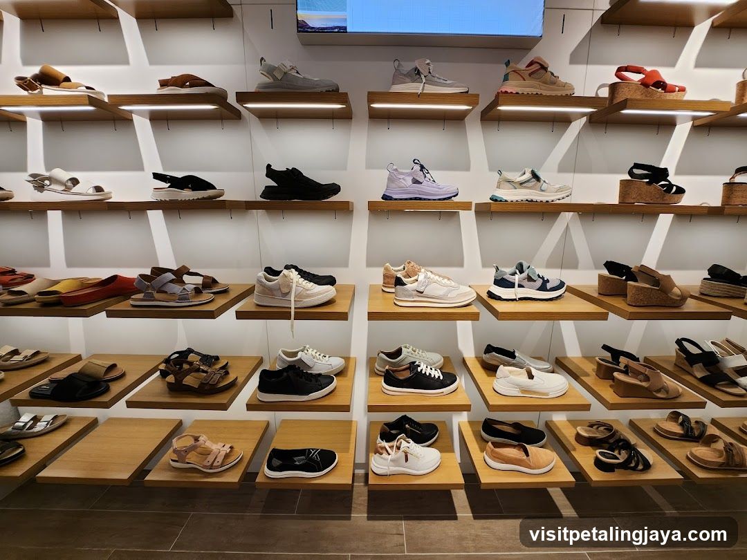 Shoe Display Wall