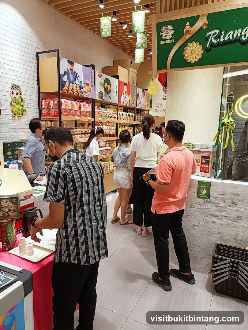 Customers in a store