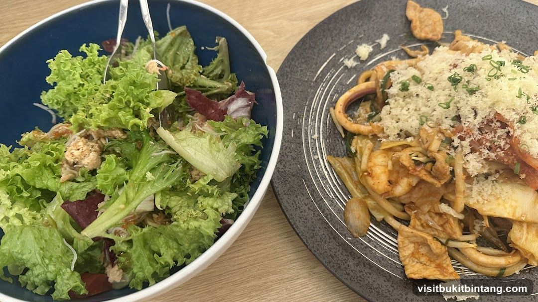 Seafood and Salad