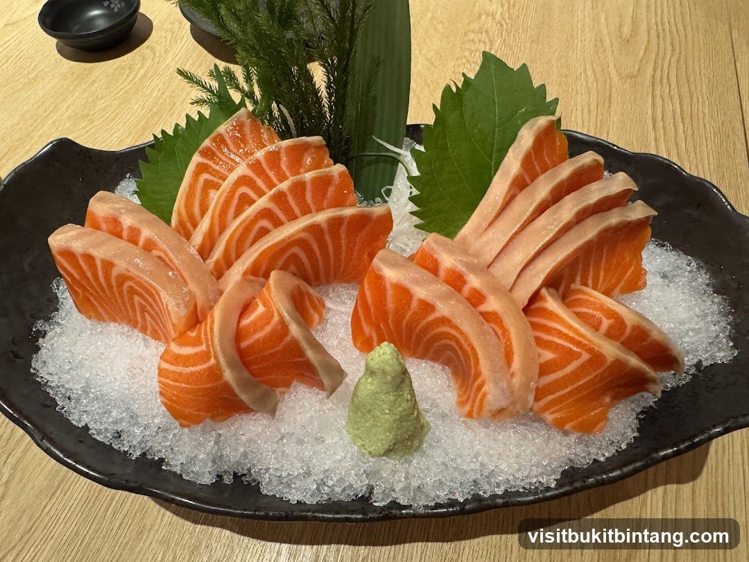 Salmon Sashimi