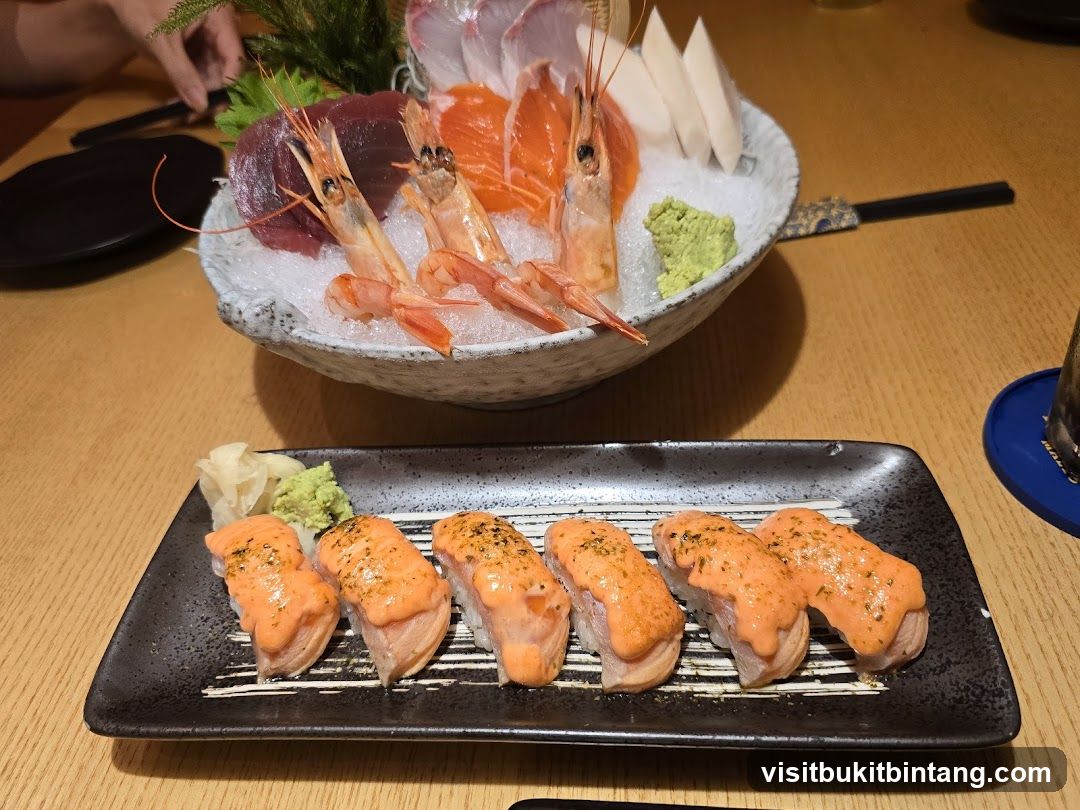 Sashimi and Sushi Platter