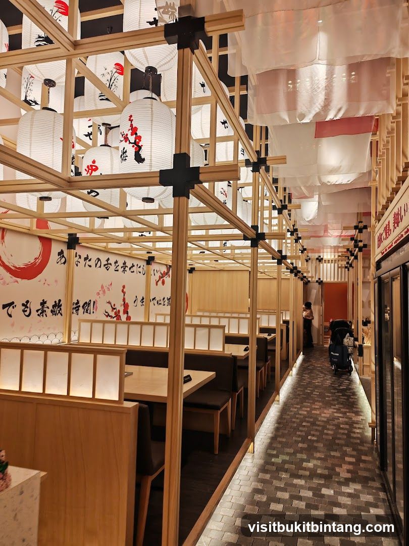 Japanese Restaurant Interior