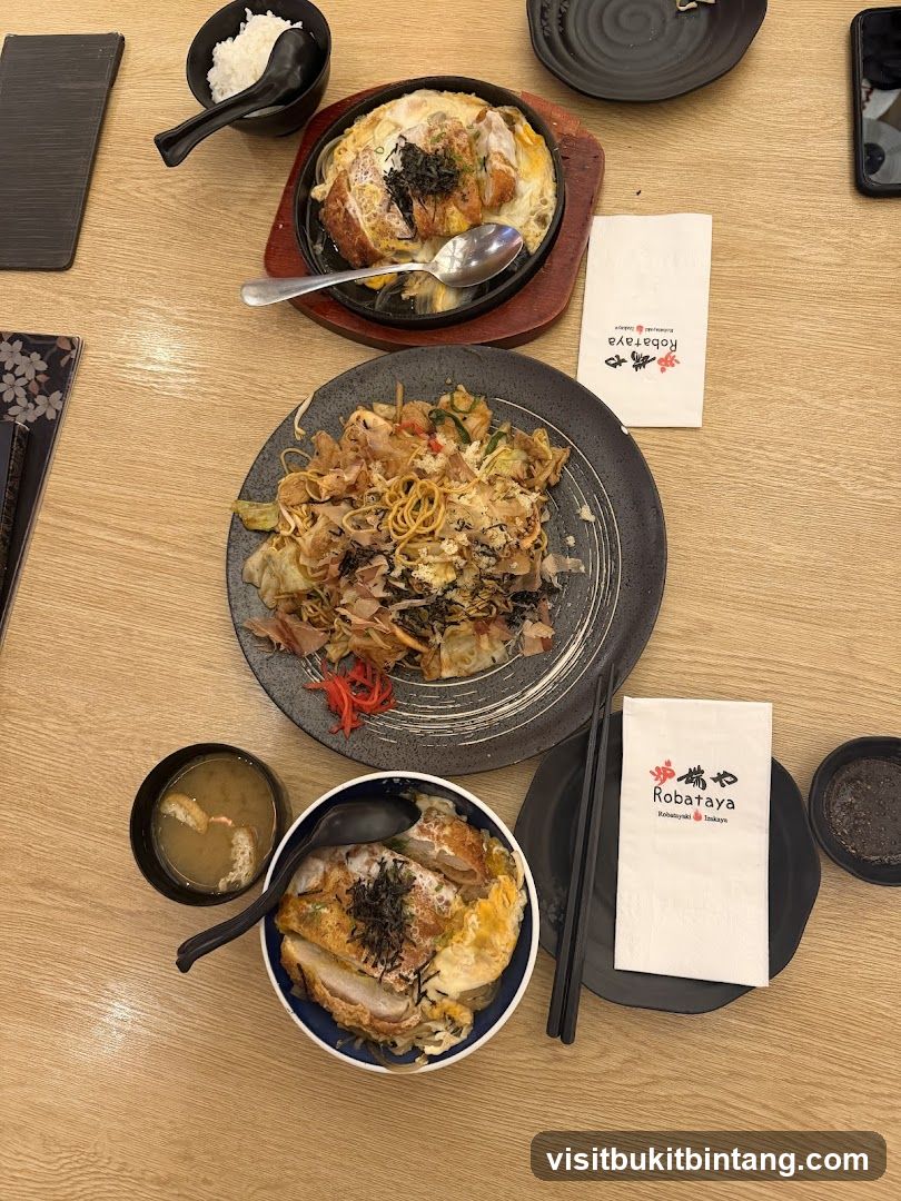 Japanese Food Spread