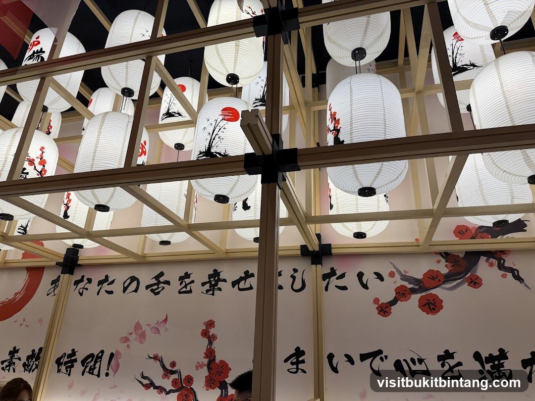 Japanese Lanterns and Wall Art