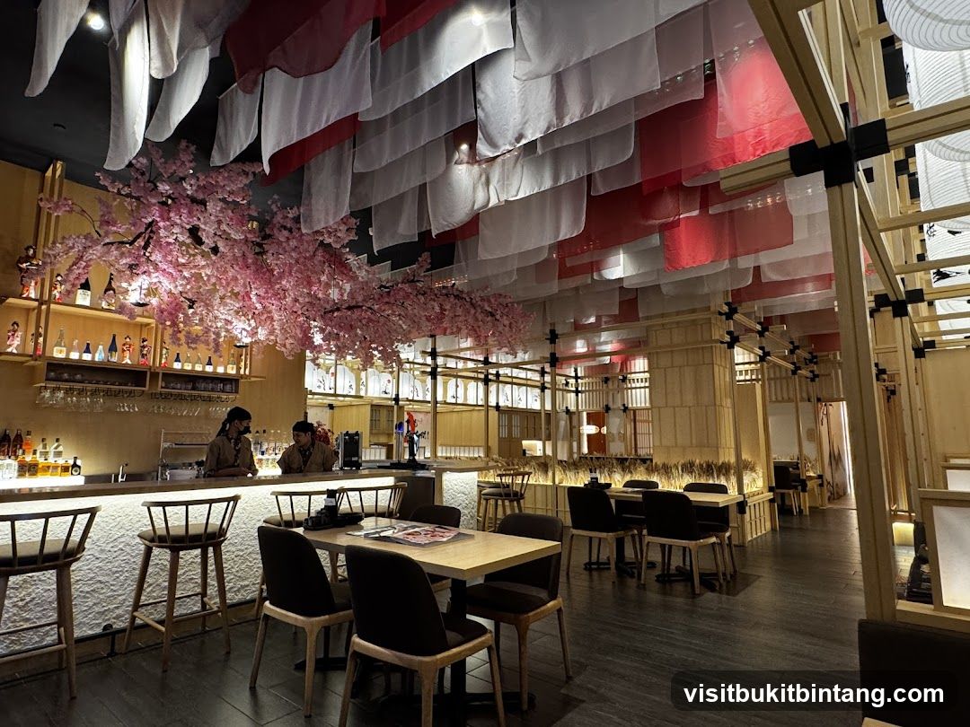 Japanese Restaurant Interior