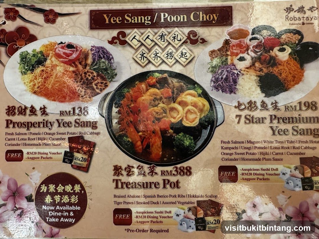 Yee Sang / Poon Choy