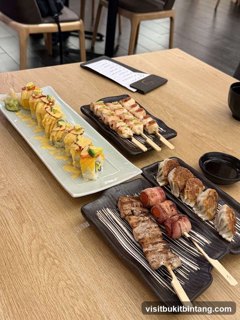 Japanese Food Platter