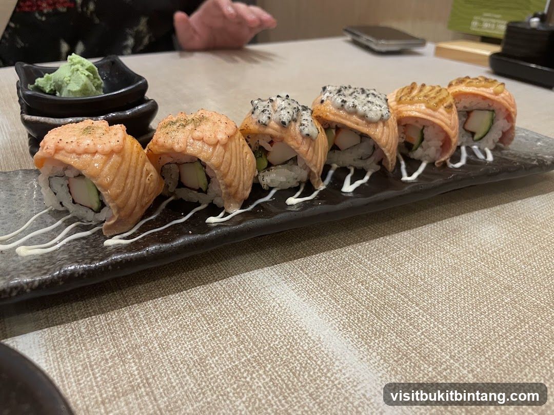 Salmon Sushi Rolls