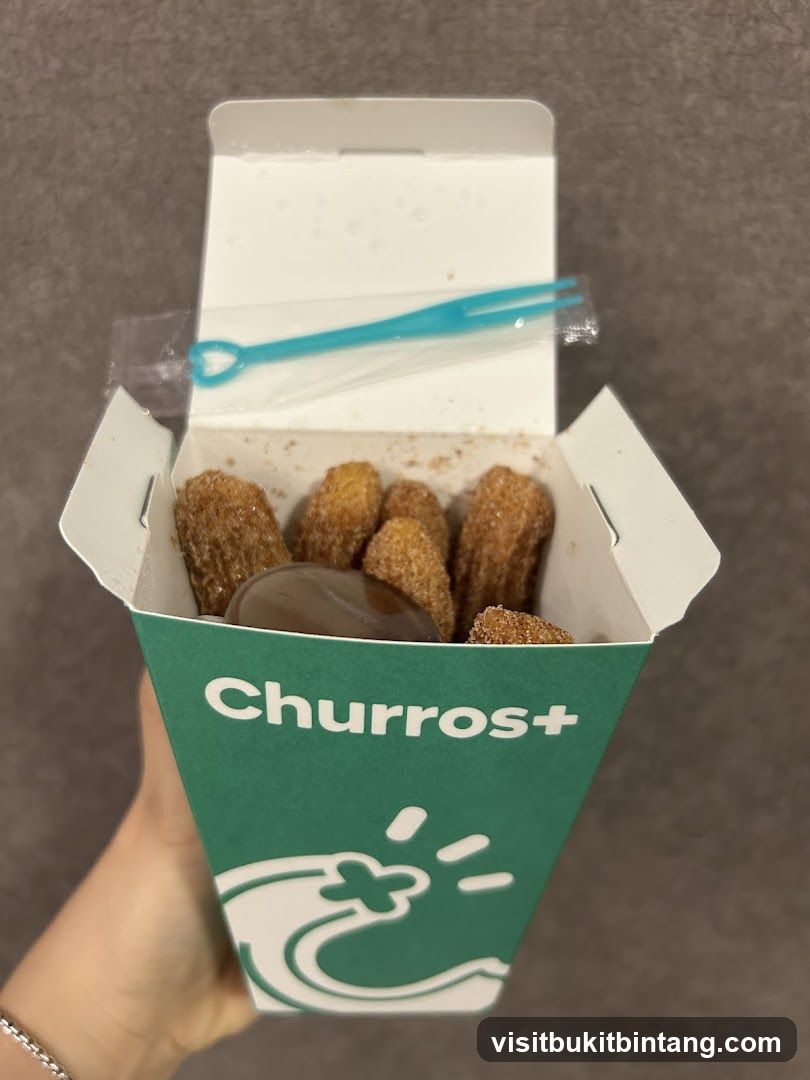 Churros with Chocolate Dip