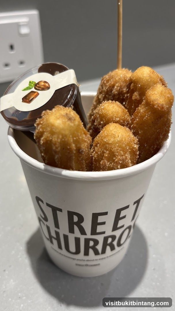 Churros with Chocolate Dip