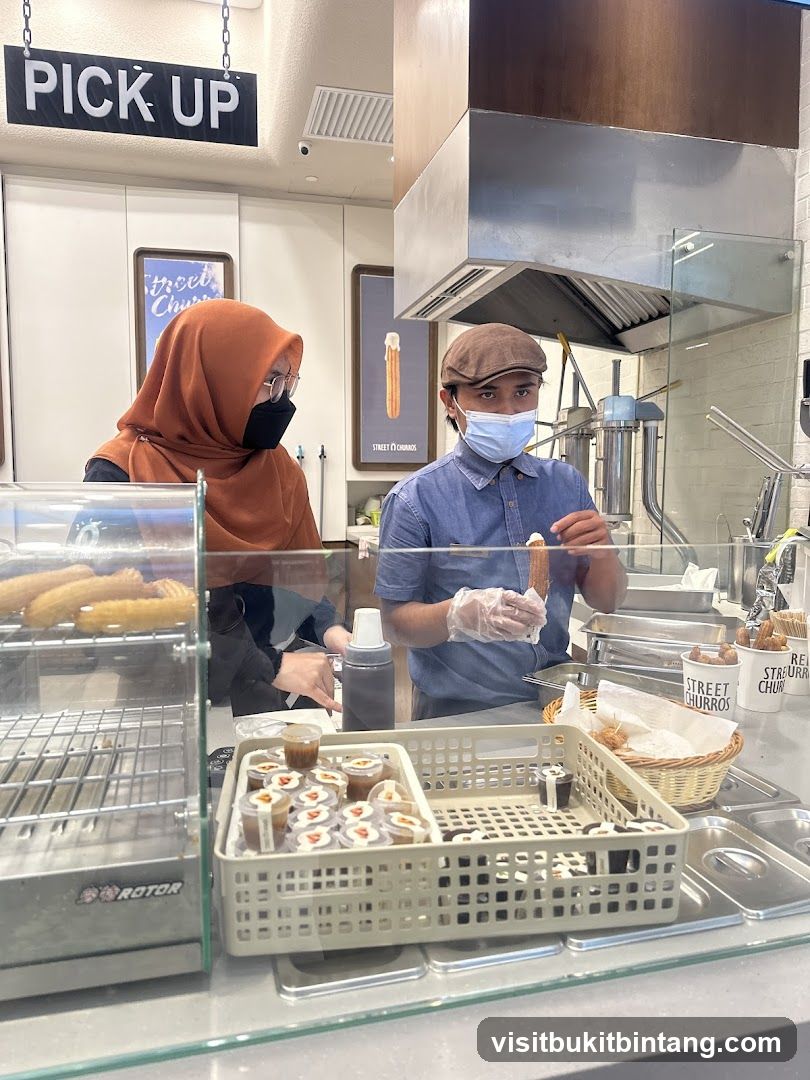 Churro Shop Counter