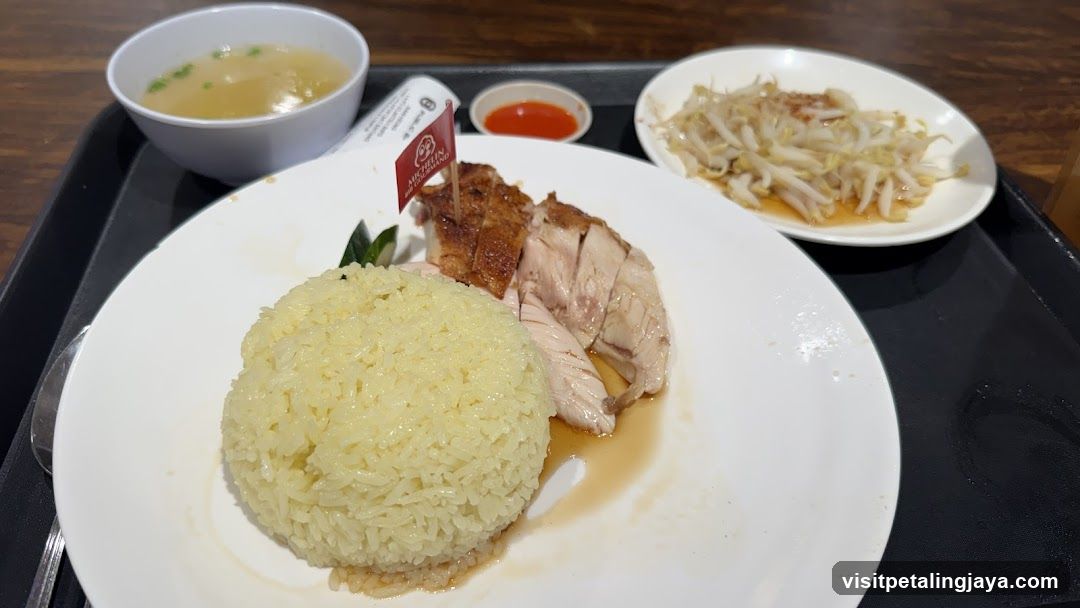 Hainan Chicken Rice Meal