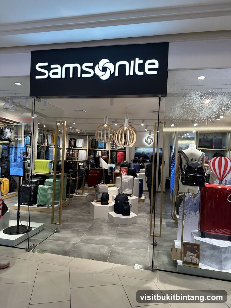 Samsonite Mid Valley Megamall