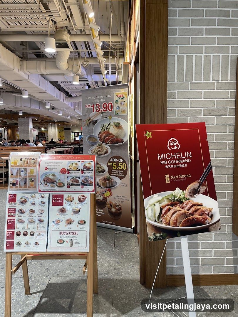Food Court Signage Display