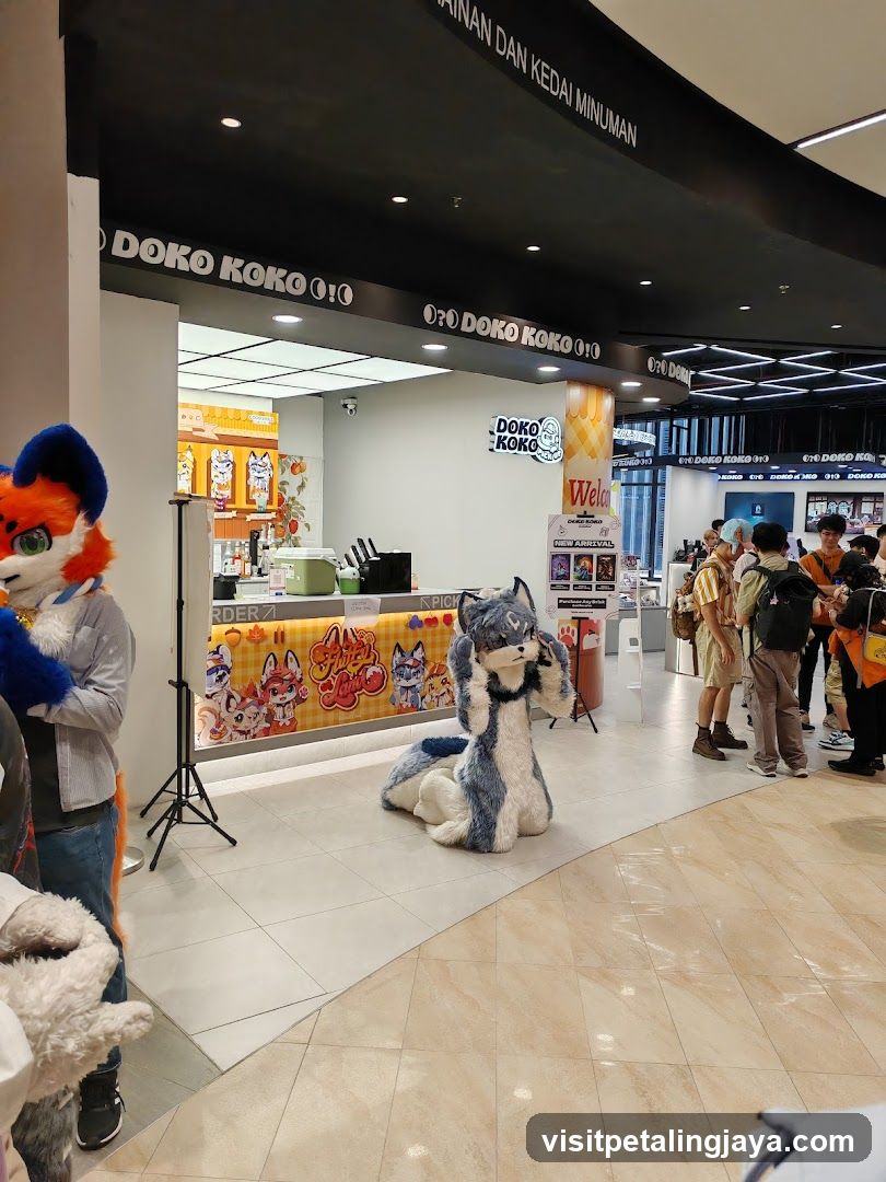 Furry Character Event at Doko Koko