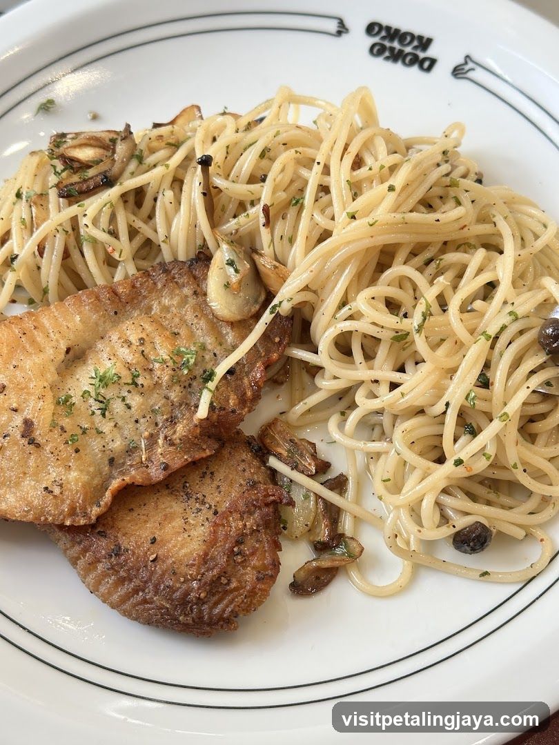 Pasta and Fish Dish