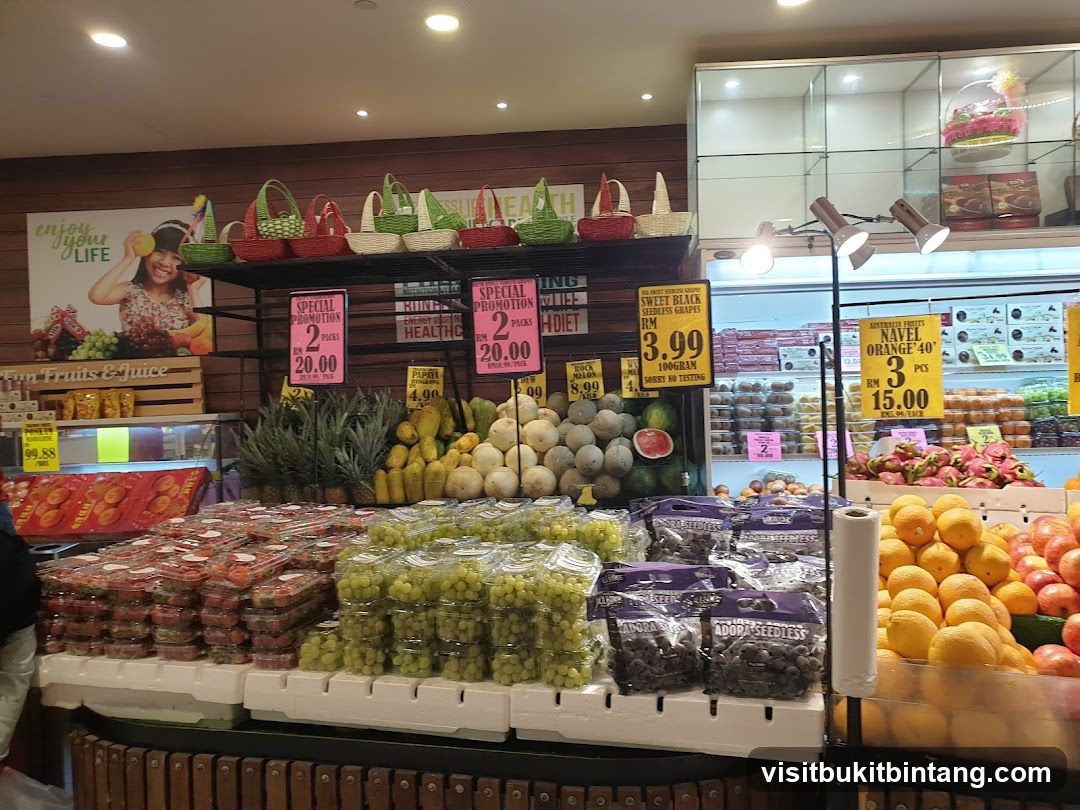 Fruit and Vegetable Display