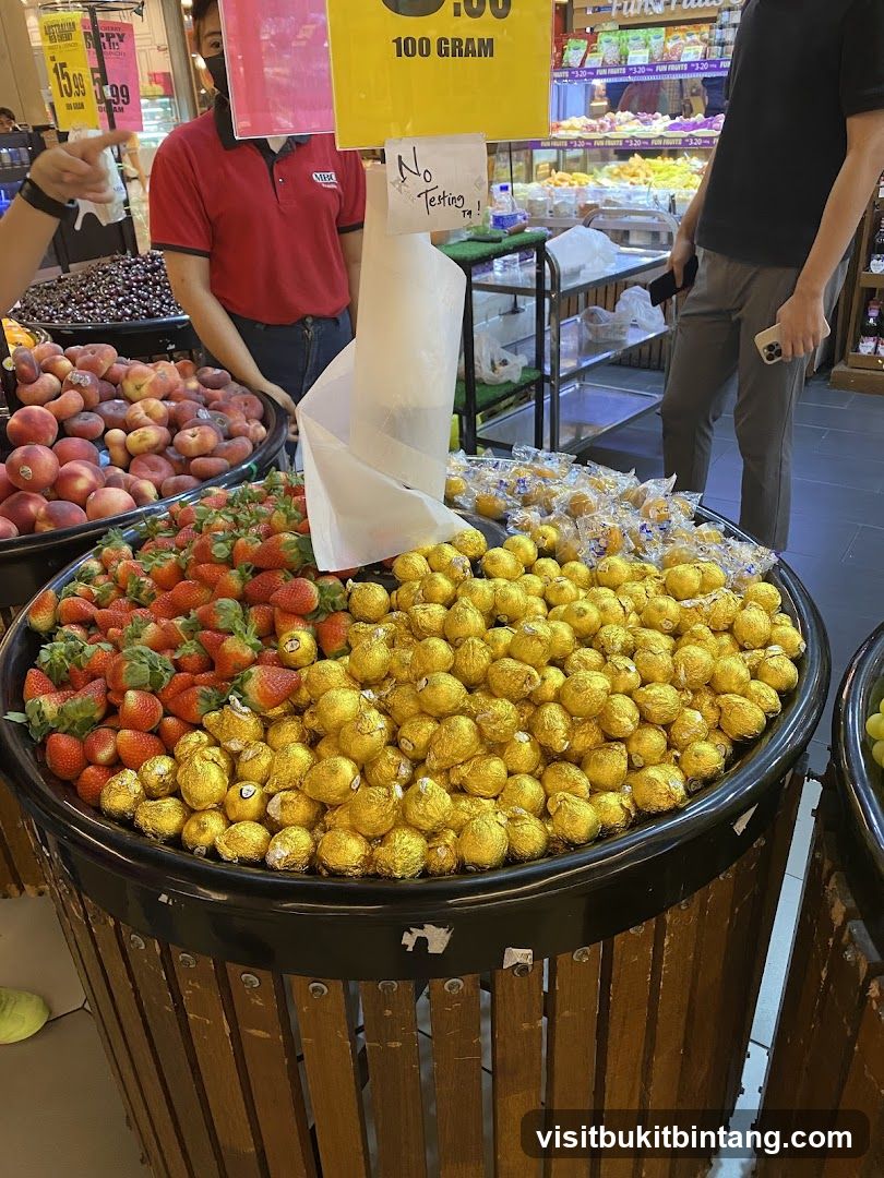 Fruit and Chocolate Display