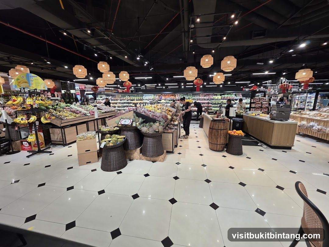 Supermarket Produce Section