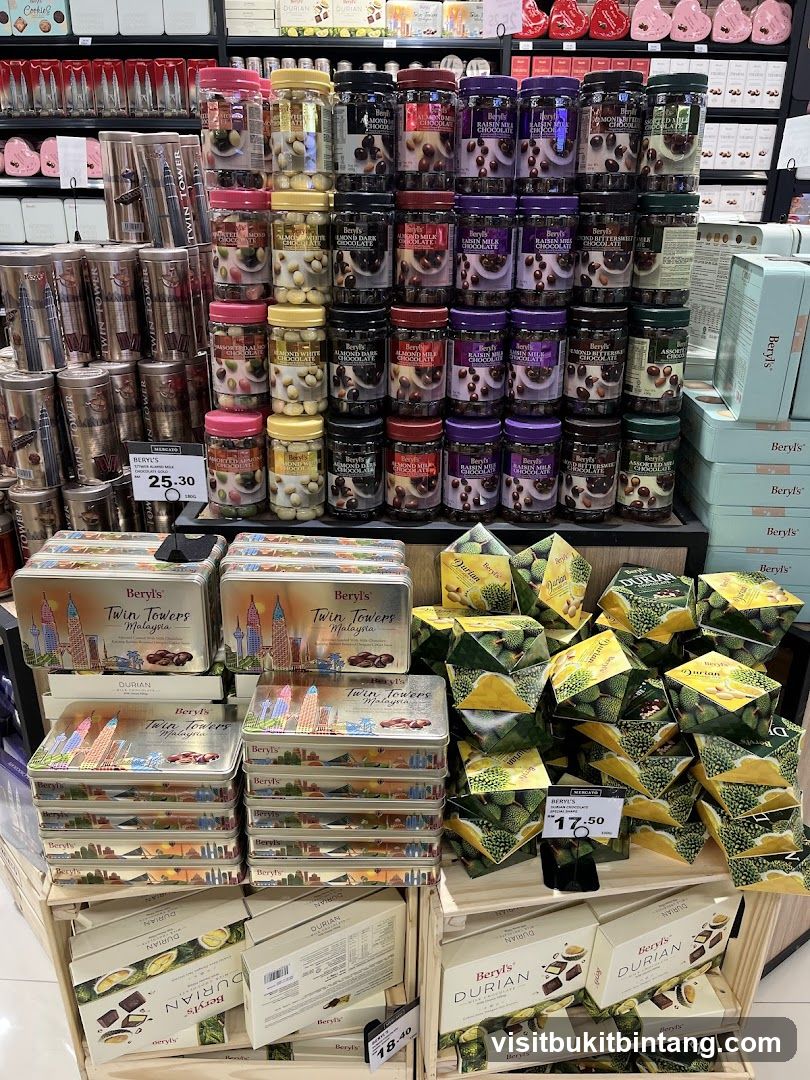 Beryl's Chocolates Display